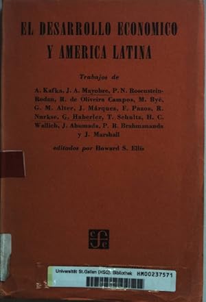 Seller image for El desarrollo economico y America Latina. for sale by books4less (Versandantiquariat Petra Gros GmbH & Co. KG)