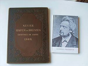 Neue Hafen-Anlagen zu Bremen eröffnet im Jahre 1888.