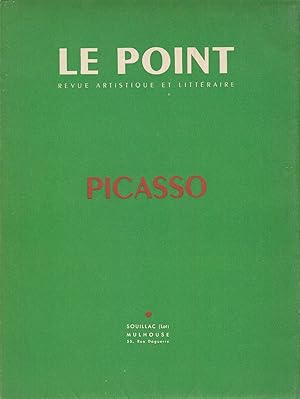 Bild des Verkufers fr Le Point. Octobre 1952. Picasso zum Verkauf von Studio Bibliografico Marini