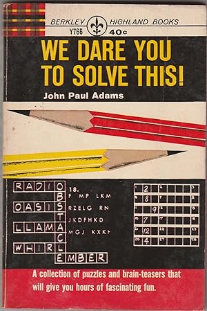 Seller image for We Dare You to Solve This! for sale by CKBooks