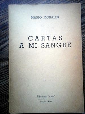 CARTAS A MI SANGRE