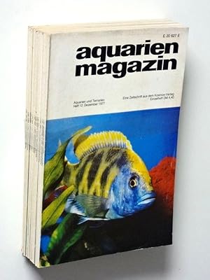 Bild des Verkufers fr Aquarien-Magazin Neue Monatshefte fr Aquarien- und Vivarienkunde 11. Jahrgang 1977 Heft 1-12 zum Verkauf von Versandantiquariat Hsl