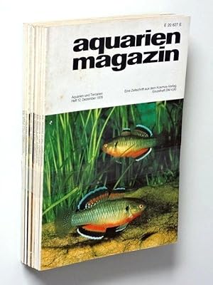Bild des Verkufers fr Aquarien-Magazin Neue Monatshefte fr Aquarien- und Vivarienkunde 12. Jahrgang 1978 Heft 1-12 ohne 5 zum Verkauf von Versandantiquariat Hsl