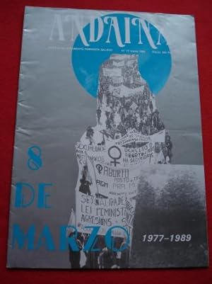 ANDAINA. Revista do Movimento Feminista. 1ª época. Nº 17. Marzo 1989. Monográfico 8 de Marzo 1977...