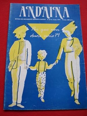 ANDAINA. Revista do Movimento Feminista. 1ª época. Nº 24. Xuño 1991