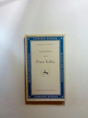 Bild des Verkufers fr Franz Kafka, Realien zur Literatur, Sammlung Metzler Band 138 zum Verkauf von ANTIQUARIAT Franke BRUDDENBOOKS
