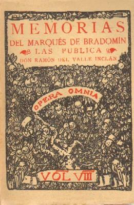 SONATA DE INVIERNO. MEMORIAS DEL MARQUES DE BRADOMIN. LAS PUBLICAS. VOL VIII