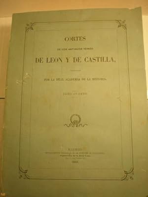 Imagen del vendedor de Cortes de los Antiguos Reinos de Len y de Castilla. Tomo IV a la venta por Librera Antonio Azorn