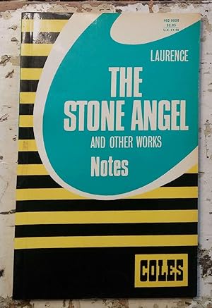 Immagine del venditore per The Stone Angel and other works: Notes venduto da Samson Books