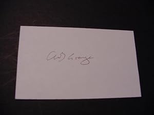 Seller image for SIGNED CARD for sale by Daniel Montemarano