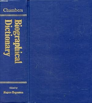 Bild des Verkufers fr CHAMBERS BIOGRAPHICAL DICTIONARY zum Verkauf von Le-Livre