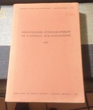 Seller image for Bibliographie Ethnographique De L'Afrique Sud-Saharienne 1964 for sale by Xochi's Bookstore & Gallery