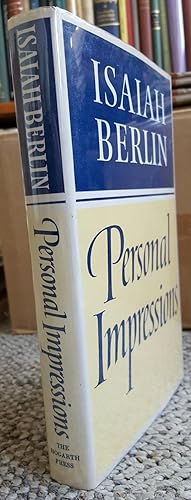 Seller image for Personal Impressions. Edited by Henry Hardy. With an Introduction by Noel Annan. (Inscribed by Isaiah Berlin to Noel Annan, who wrote the introduction.) for sale by Ted Kottler, Bookseller