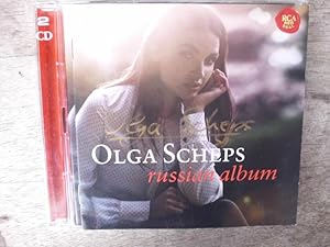 Russian Album by OLGA SCHEPS / von Olga Scheps auf dem Cover des Booklet signiert