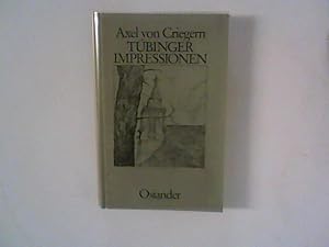 Imagen del vendedor de Tbinger Impressionen. Texte und Zeichnungen. a la venta por ANTIQUARIAT FRDEBUCH Inh.Michael Simon