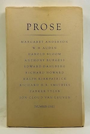 Seller image for Prose, Number One for sale by Cat's Cradle Books