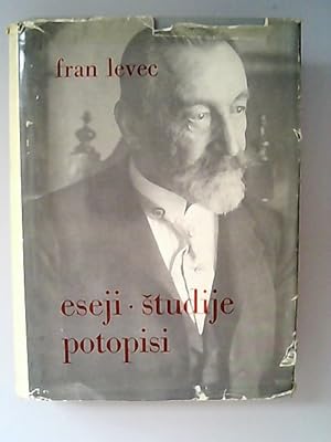 Seller image for Eseji, studije in potopisi. for sale by Antiquariat Bookfarm