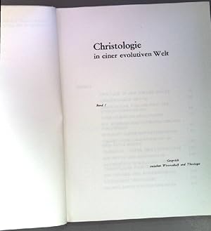 Bild des Verkufers fr Christologie in einer evolutiven Welt. Band 1. Gesprch zwischen Wissenschaft und Theologie. Gesprch um Glaube und Wissen. Band 6. zum Verkauf von books4less (Versandantiquariat Petra Gros GmbH & Co. KG)