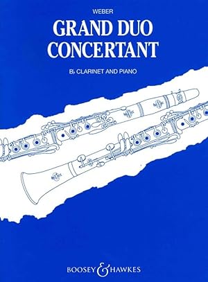 Image du vendeur pour WEBER - Gran Duo Concertante Op.48 en Mib Mayor para Clarinete y Piano (Roth) mis en vente par Mega Music