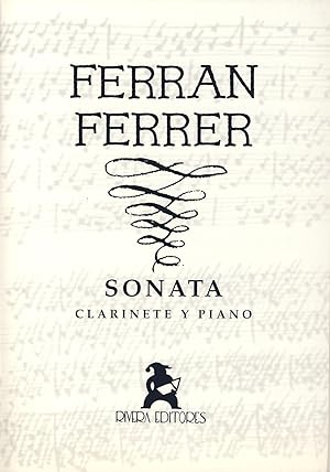 Imagen del vendedor de FERRER FERRAN - Sonata para Clarinete y Piano a la venta por Mega Music