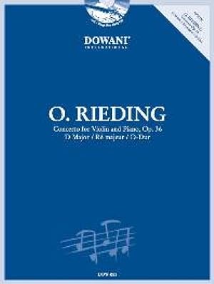 Imagen del vendedor de RIEDING - Concierto Op.36 en Re Mayor (1 Posicion) para Violin y Piano (Inc.CD) a la venta por Mega Music