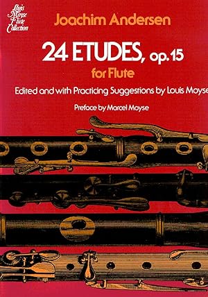Imagen del vendedor de ANDERSEN J. - Grandes Estudios (24) Op.15 para Flauta (Moyse) a la venta por Mega Music