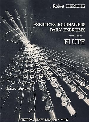 Imagen del vendedor de HERICHE - Exercises Journaliers (Daily Exercises) para Flauta a la venta por Mega Music