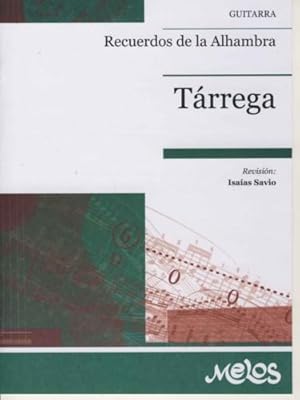 Seller image for TARREGA - Recuerdos de la Alhambra para Guitarra (Savio) for sale by Mega Music