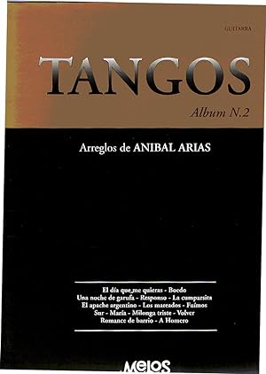 Seller image for Musica Latina - Tangos Vol.2 para Guitarra (Arias) for sale by Mega Music