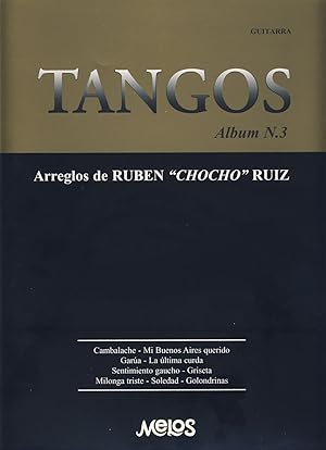 Seller image for Musica Latina - Tangos Vol.3 para Guitarra (Ruiz) for sale by Mega Music