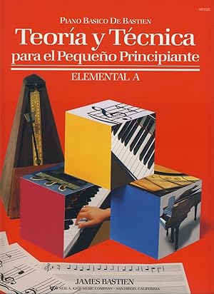 Imagen del vendedor de BASTIEN J. - Teoria y Tecnica para el Pequeo Principiante Nivel Elemental A para Piano (WP232E) a la venta por Mega Music