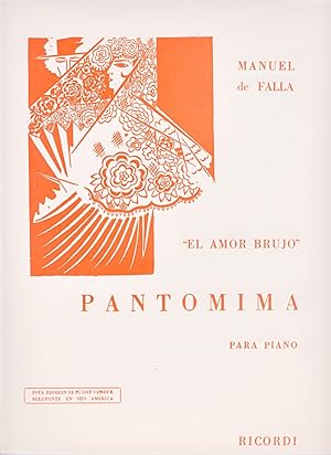 Image du vendeur pour FALLA - Pantomima de "El Amor Brujo" para Piano mis en vente par Mega Music