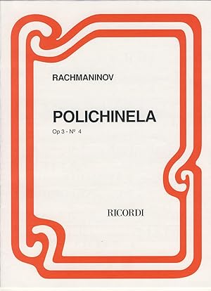 Imagen del vendedor de RACHMANINOV - Polichinela Op.3 n 4 para Piano (Montes) a la venta por Mega Music