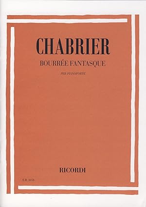 Image du vendeur pour CHABRIER E. - La Bourree Fantasque para Piano mis en vente par Mega Music