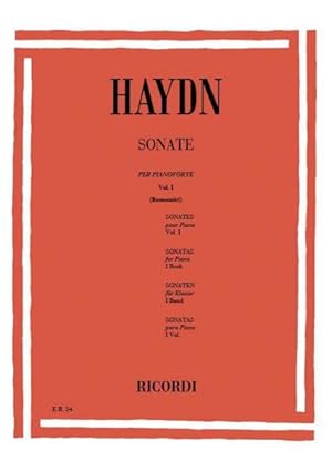 Imagen del vendedor de HAYDN - Sonatas Completas Vol.1 para Piano (Buonamici) a la venta por Mega Music