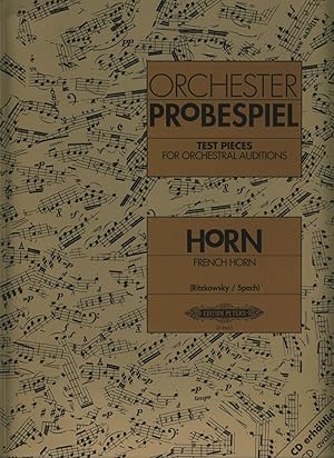 Imagen del vendedor de Repertorio Orquestal - Orchester Probenspiel (Test Pieces) para Trompa (Libro) (Rosin) a la venta por Mega Music