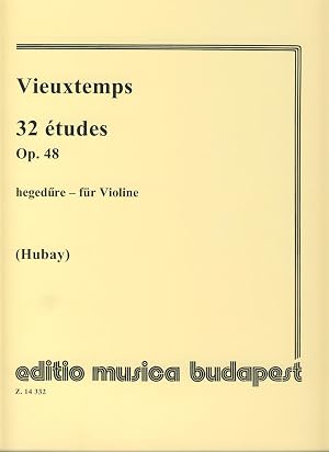 Immagine del venditore per VIEUXTEMPS H. - Estudios (32) Op.48 para Violin (Hubay) venduto da Mega Music