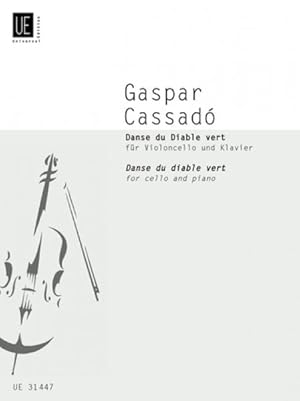 Imagen del vendedor de CASSADO G. - Danza del Diablo Verde para Violoncello y Piano a la venta por Mega Music