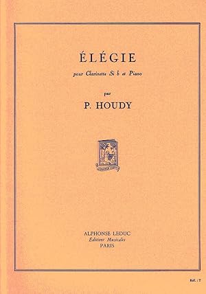 Immagine del venditore per HOUDY - Elegie para Clarinete y Piano venduto da Mega Music