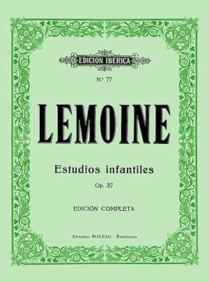 Seller image for LEMOINE H. - Estudios Infantiles Op.37 para Piano (Iberica) for sale by Mega Music