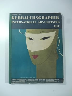 Gebrauchsgraphik. Internarional Advertising, Dezember 1930