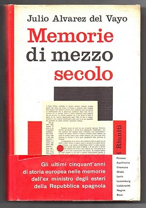 Imagen del vendedor de Memorie di mezzo secolo a la venta por Libreria Oltre il Catalogo