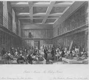 Imagen del vendedor de The British Museum -- Reading Room. a la venta por Wittenborn Art Books