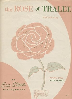 Image du vendeur pour THE ROSE OF TRALEE Irish Folk Song mis en vente par Rose City Books