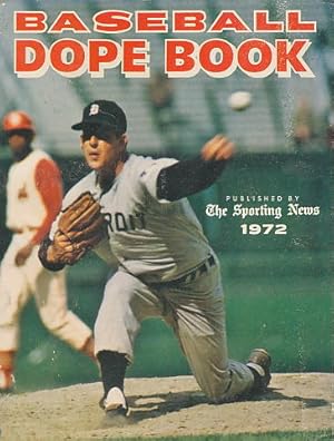 Baseball Dope Book 1972