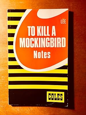 Image du vendeur pour To Kill a Mockingbird [Coles Notes] mis en vente par Samson Books