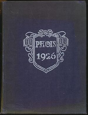 1926 Phois: Poughkeepsie NY High School Yearbook