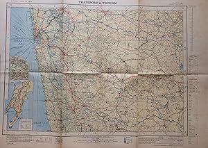 Bombay Area Transport and Tourism; National Atlas of India Plate No. 44