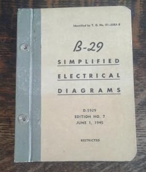 B-29 Simplified Electrical Diagrams T. O. No. 01-20EJ-8 (1945) Edition No. 7