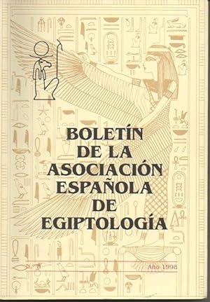 Imagen del vendedor de BOLETIN DE LA ASOCIACION ESPAOLA DE EGIPTOLOGIA. N. 8. AOS 1998. a la venta por Librera Javier Fernndez